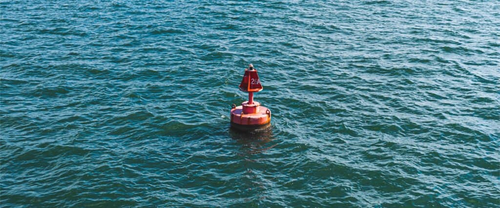 water marker buoy spherical