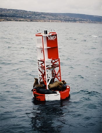 buoy with light