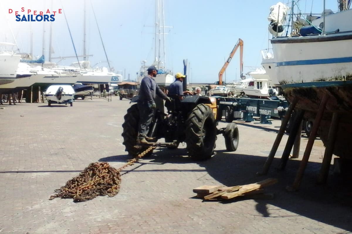 How Do Most Anchors Hold a Recreational Boat in Place 3 Anchor chain is a heavy piece