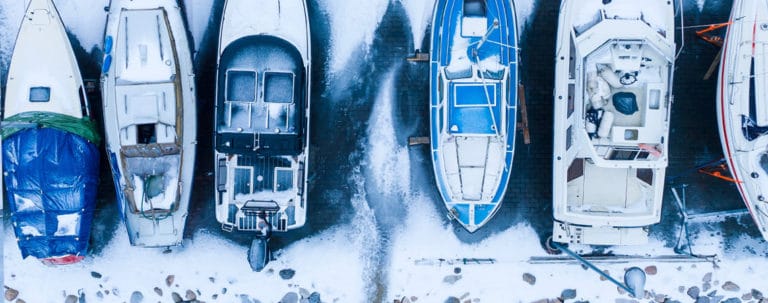 how to keep a boat motor from freezing