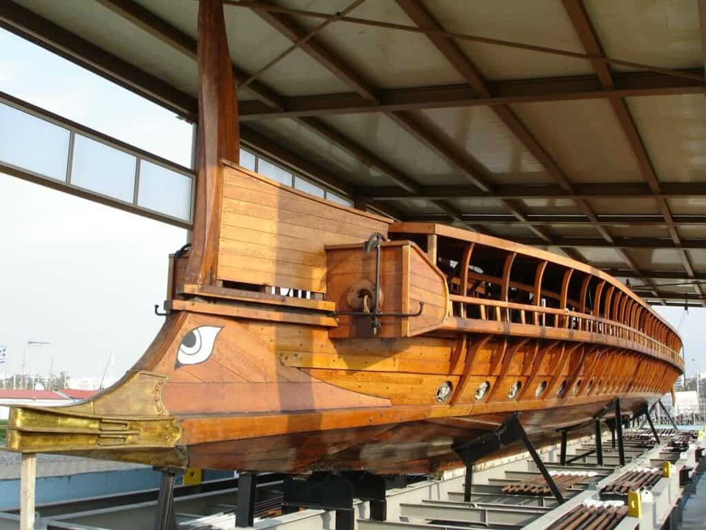 why are ships called she Greek trireme replica