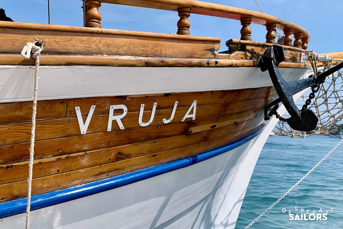 vruja boat name after small beach