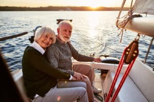 how to get elderly into boat