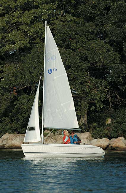 Hunter 15 Small Sailboats For Beginners