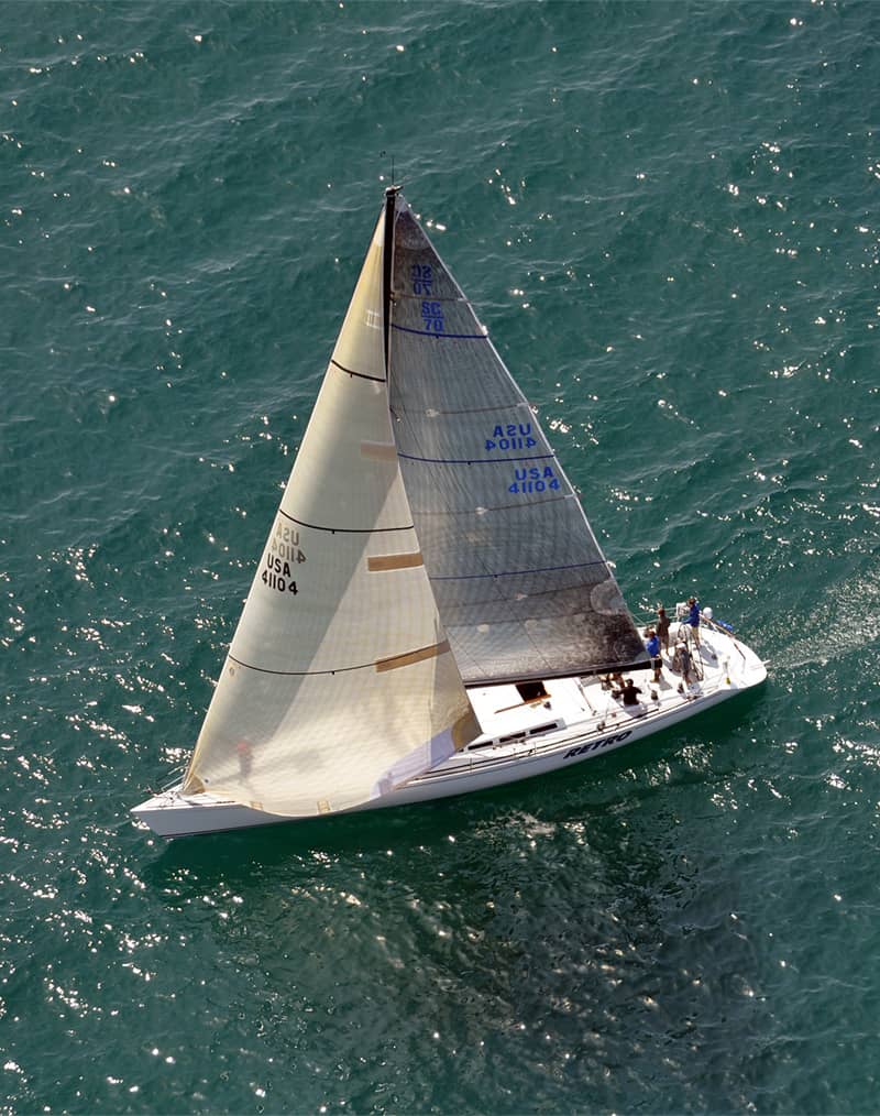 Names Of Sails on a Sailboat: What Are The Most Common Types Of Sails? 2 Genoa Sail Overlaps The Mainsail And The Mast